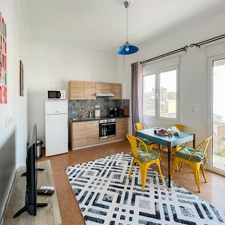 Ferienwohnung Soho Artsy 55Sqm Apt With Acropolis View Athen Exterior foto